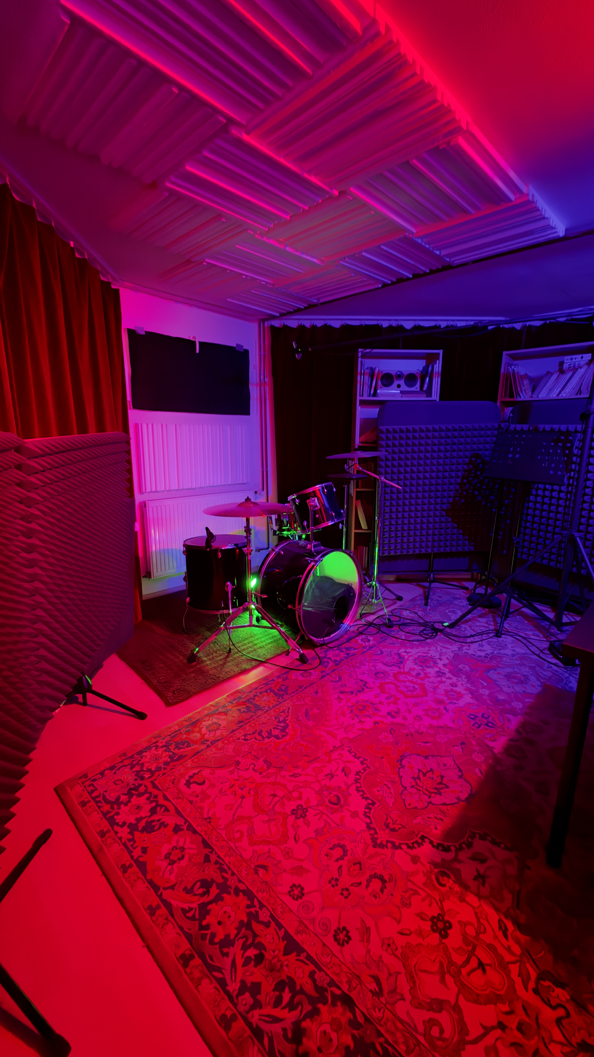 Nahrávací prostor ve studiu STILLROOM