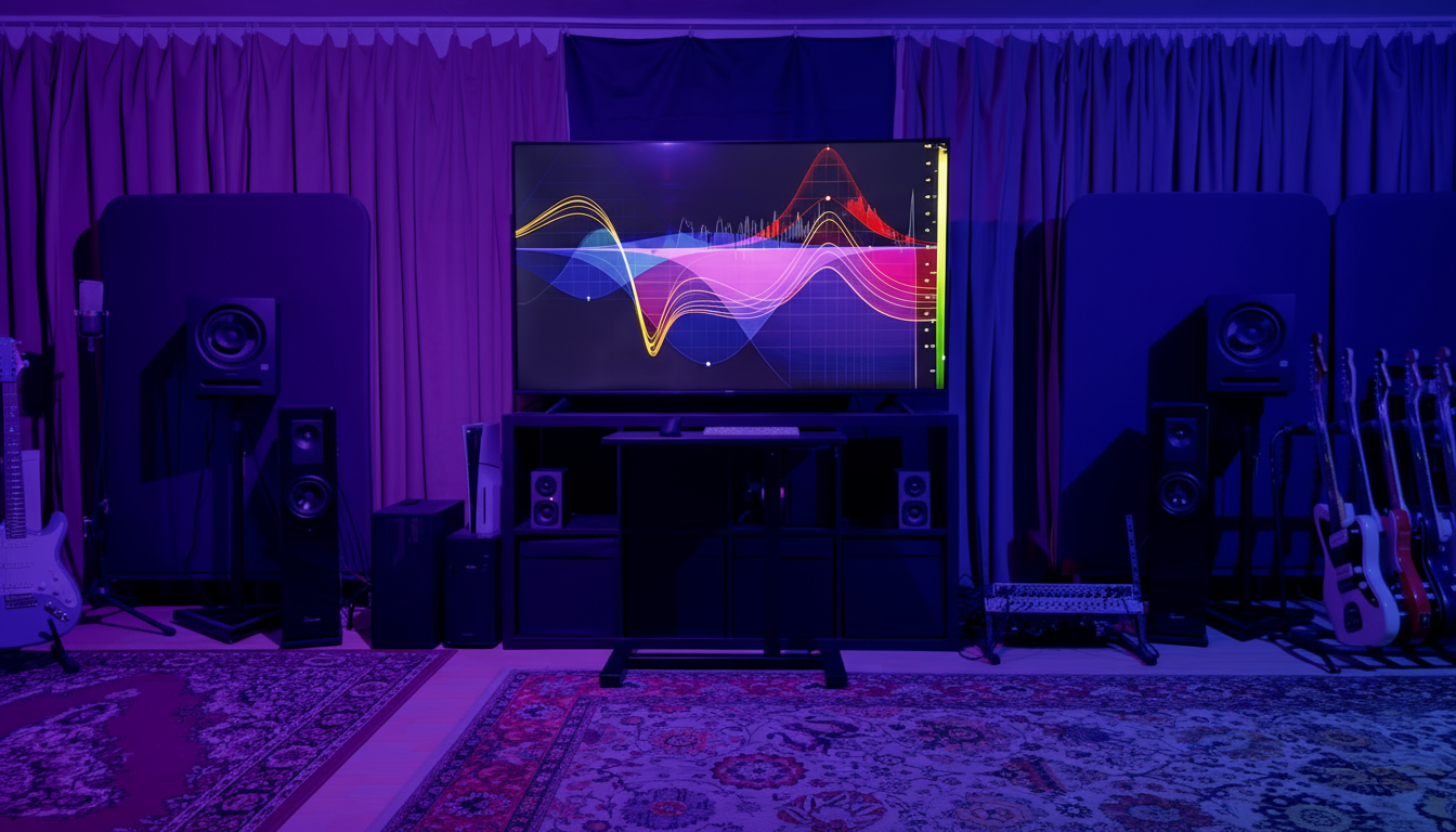 Nahrávací prostor ve studiu STILLROOM